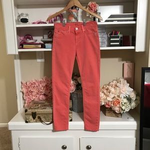 Hudson Jeans Nico Mid Rise Tangerine